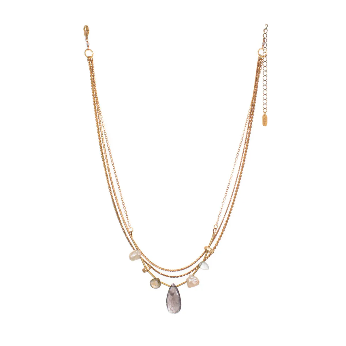 Hailey Gerrits Classic Seda Necklace (Iolite)