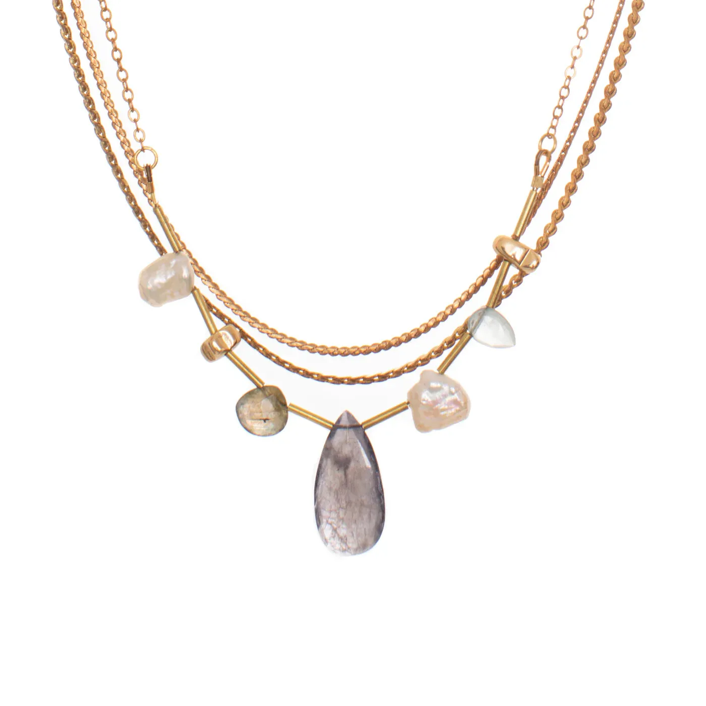 Hailey Gerrits Classic Seda Necklace (Iolite)