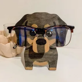 Handmade Glasses Stand Dachshund