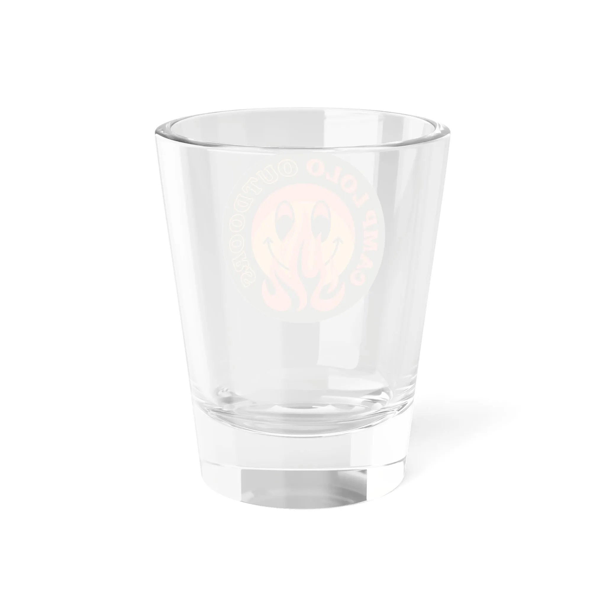 Happy Camper Dark Shot Glass, 1.5oz