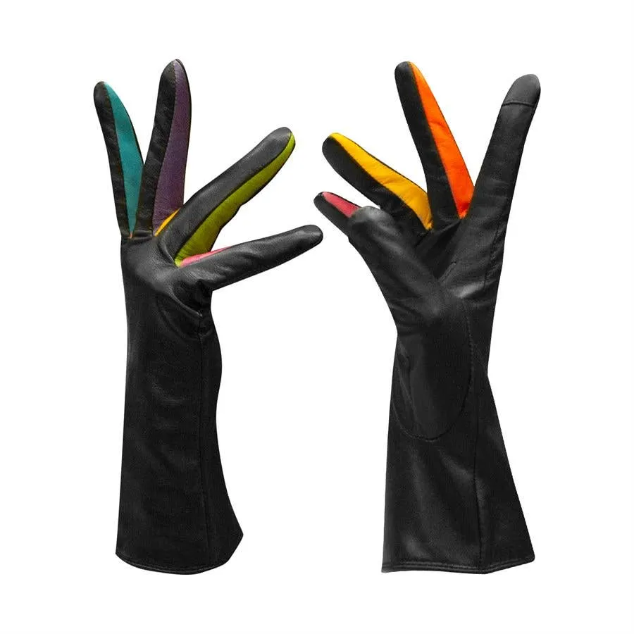 ili New York | Leather|  Multi Color | Tech Gloves