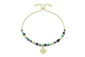 ILLUME GOLD BEADED BRACELET