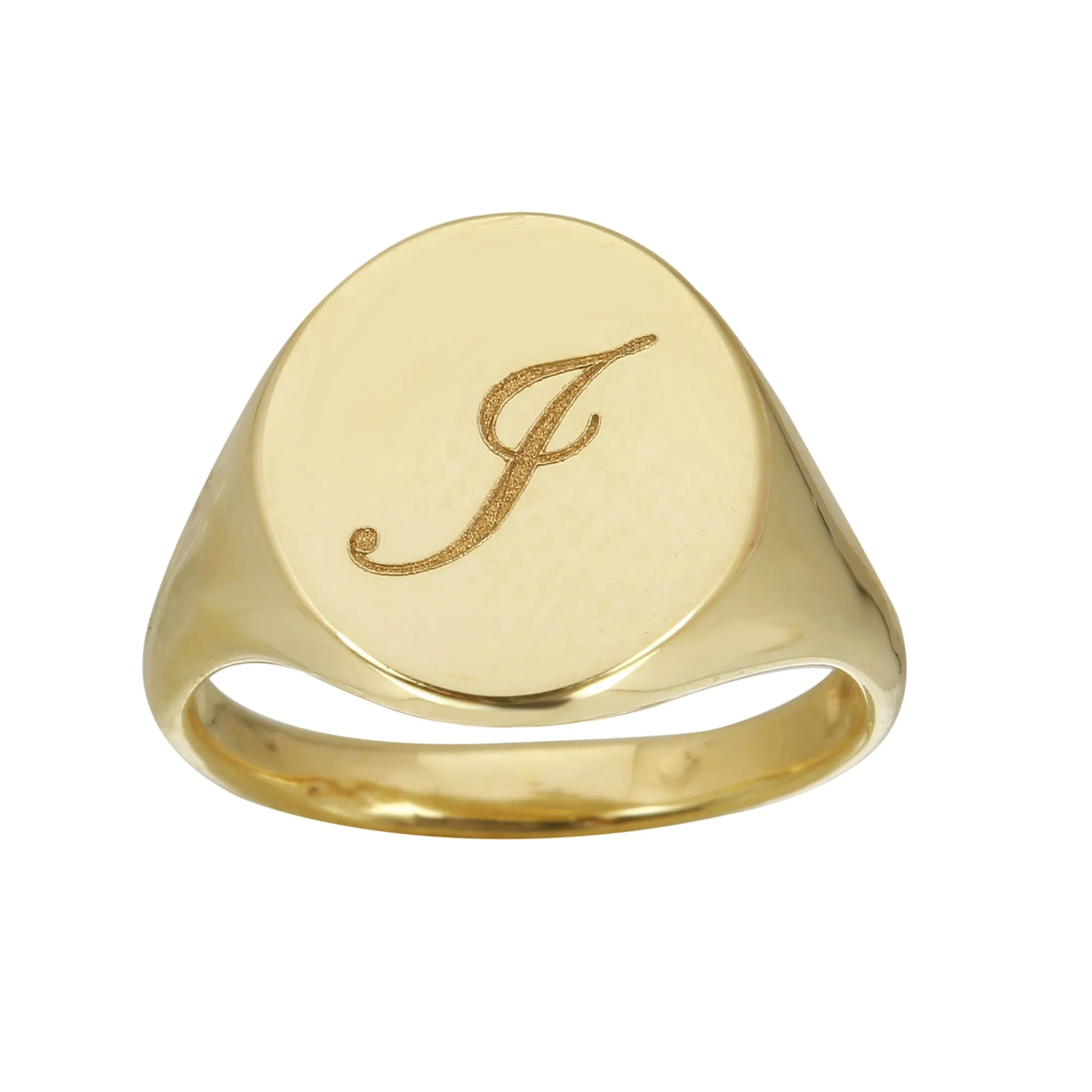 Initial Signet Ring