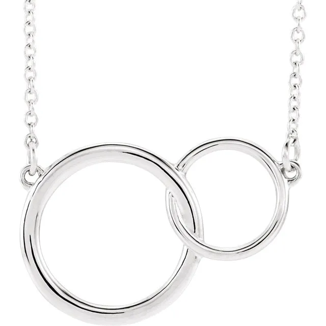 Interlocking Circle Necklace