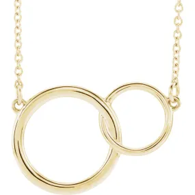 Interlocking Circle Necklace