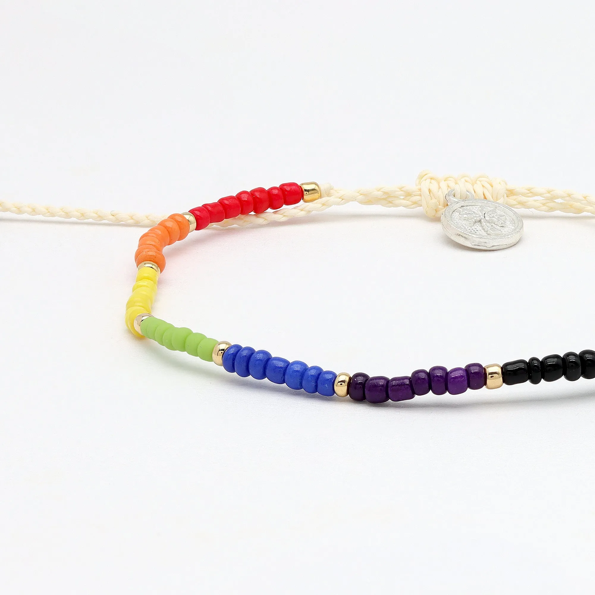 Just Like Us Pride Kebebasan Beaded Bracelet