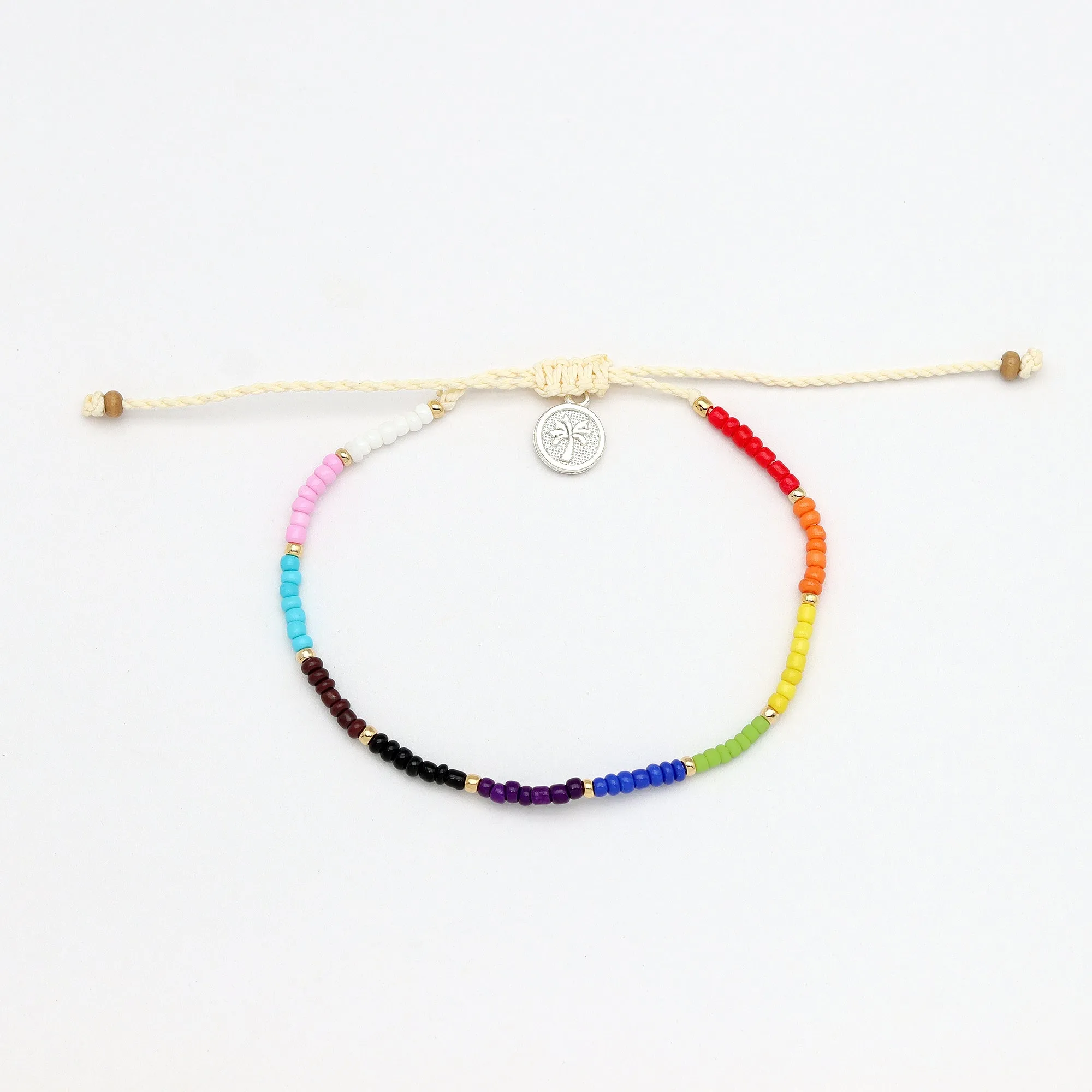 Just Like Us Pride Kebebasan Beaded Bracelet