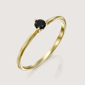 Kahlo Ring Black Diamond