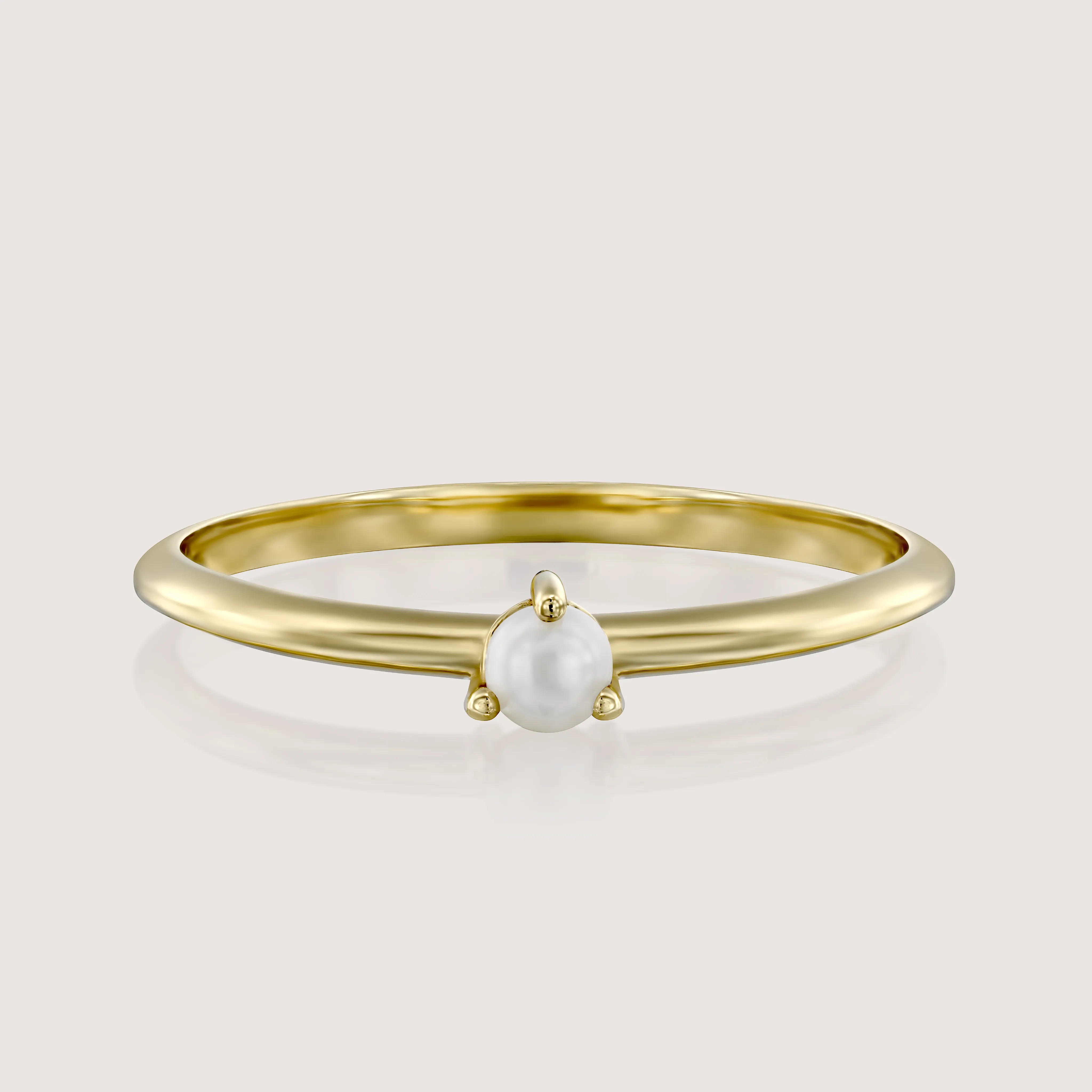 Kahlo Ring With Pearl