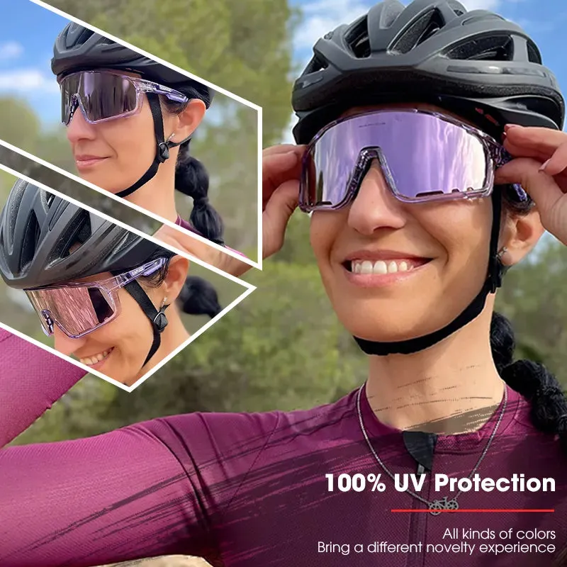 Kapvoe Cycling Glasses MTB Riding Skating Sunglasses UV400 Fishing Goggles Man Woman Bike Bicycle Eyewear Eye Protection Glasses