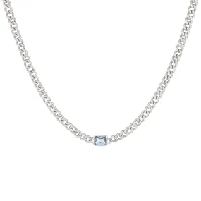 Kendra Aquamarine Necklace