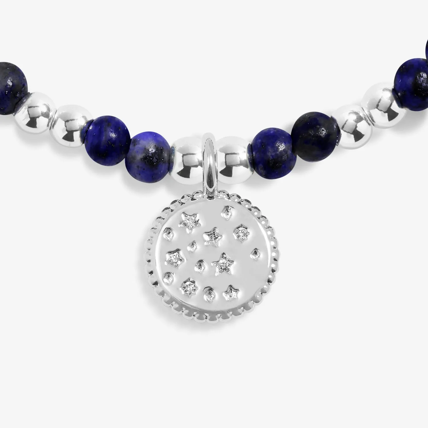 Kids A Little September Birthstone Silver Plated Bracelet C790