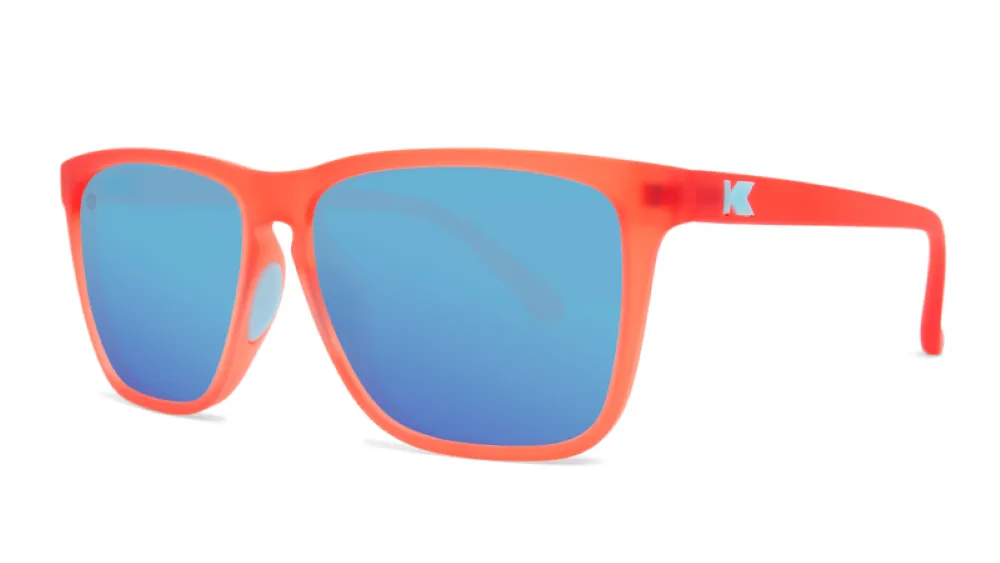 Knockaround Sport Fruit Punch Frame - Aqua Lens - Non Polarized Sunglasses