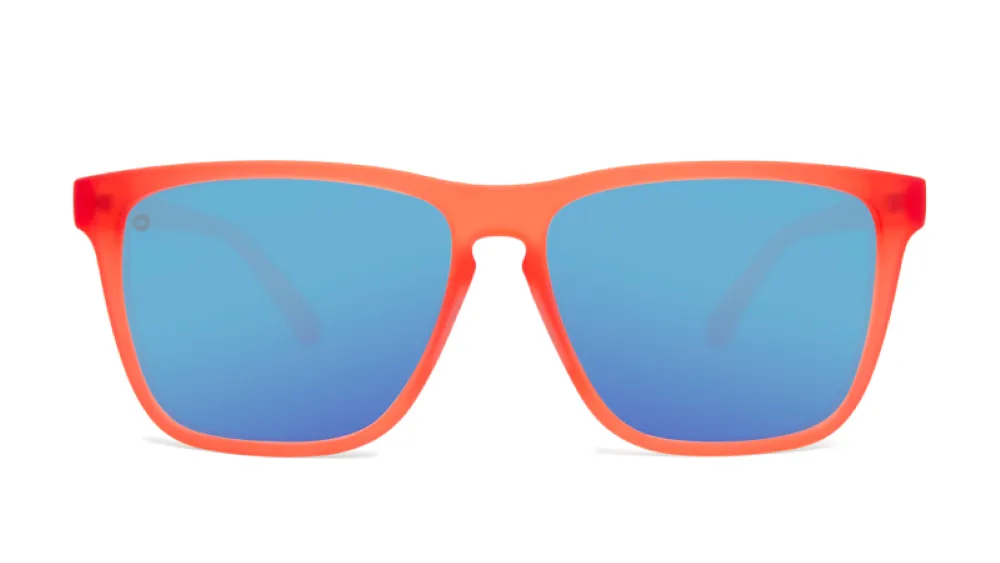 Knockaround Sport Fruit Punch Frame - Aqua Lens - Non Polarized Sunglasses