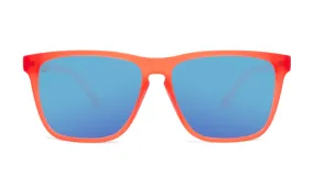 Knockaround Sport Fruit Punch Frame - Aqua Lens - Non Polarized Sunglasses