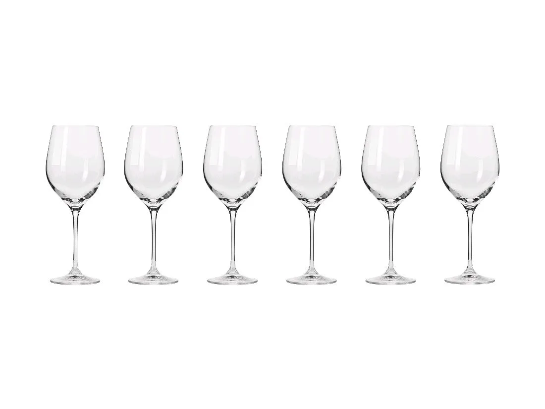 Krosno Harmony Wine Glass 370ml 6pc Gift Boxed