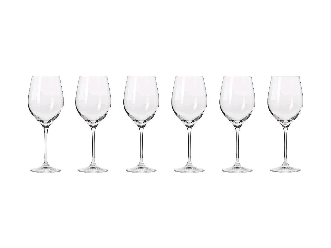 Krosno Harmony Wine Glass 370ml 6pc Gift Boxed