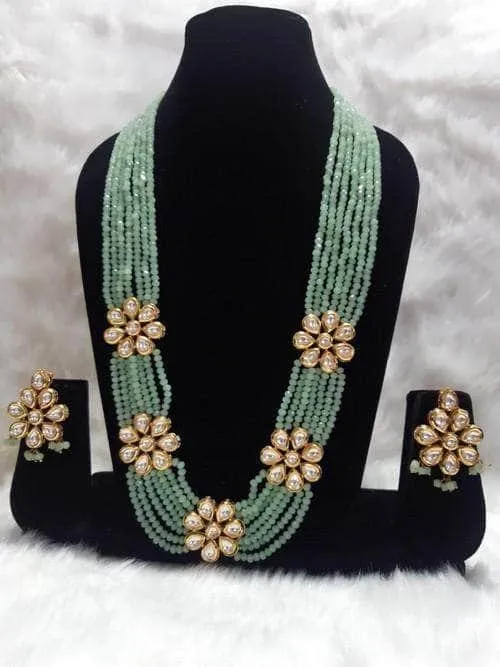 Kundan Layered Motif Necklace