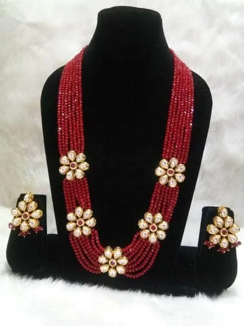 Kundan Layered Motif Necklace