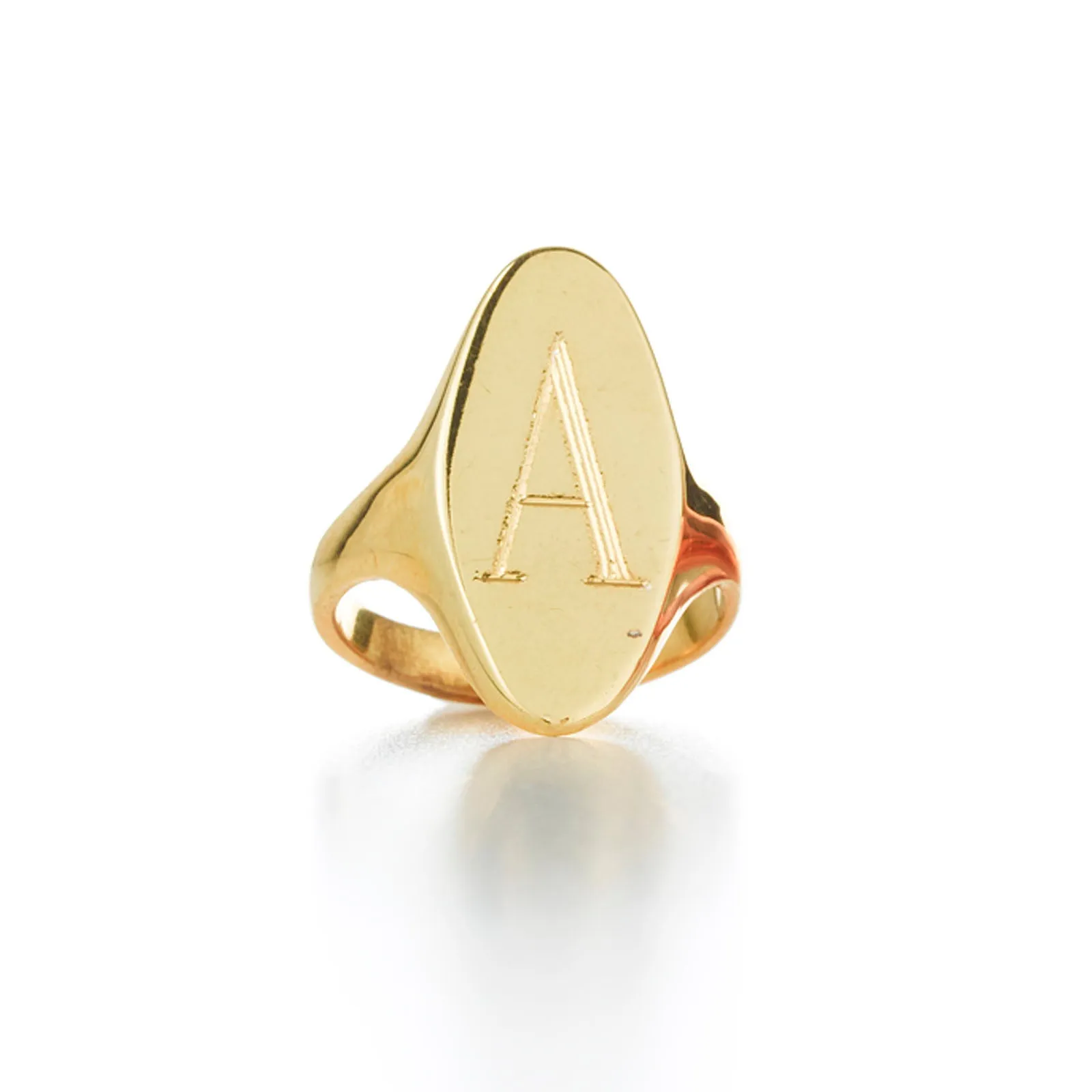 LANA ELONGATED SIGNET RING