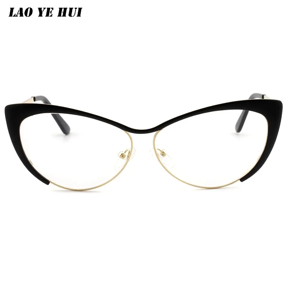 Laoyehui Women's Eyeglasses Cat Eye Reading Glasses 8077