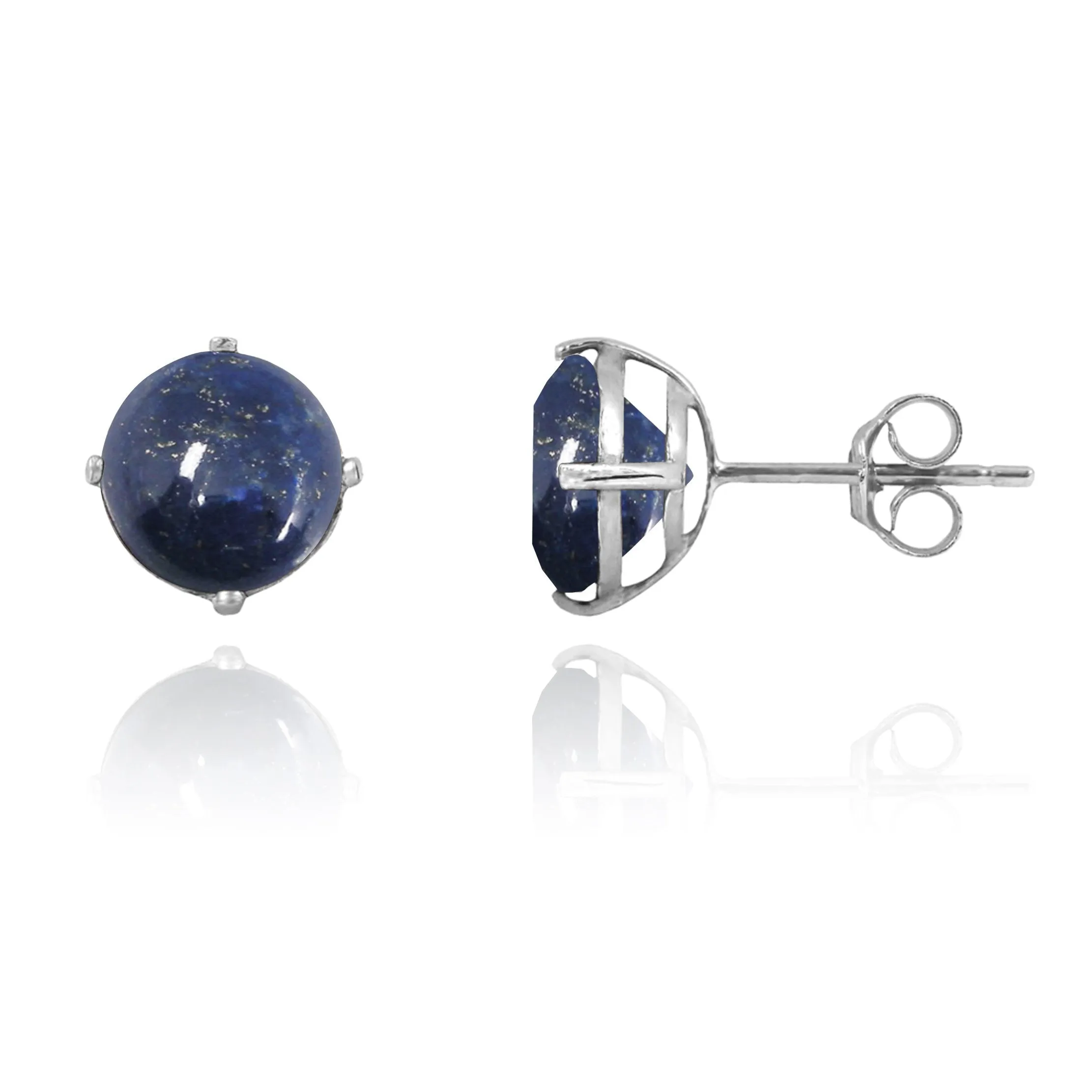 Lapis  Stud Earrings