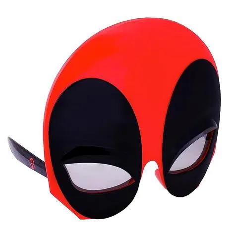 Large Soft Touch Deadpool Sunstaches