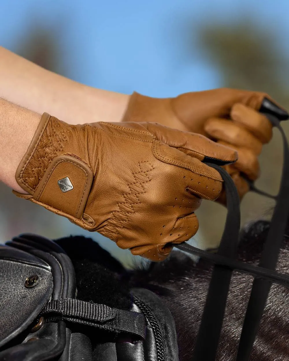 LeMieux Classic Leather Riding Gloves