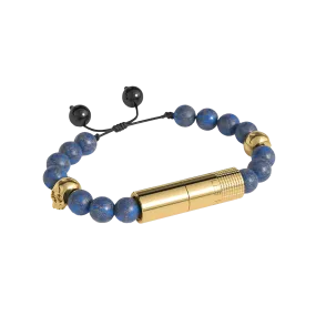 Les Fines Lames Punch Bracelet Noche Gold Skull