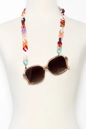 Lou Rainbow Glasses Chain