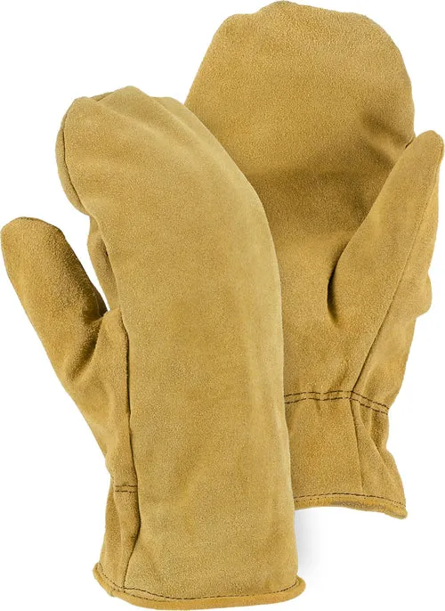 Majestic 1635 Winter Lined Cowhide Mittens (One Dozen)