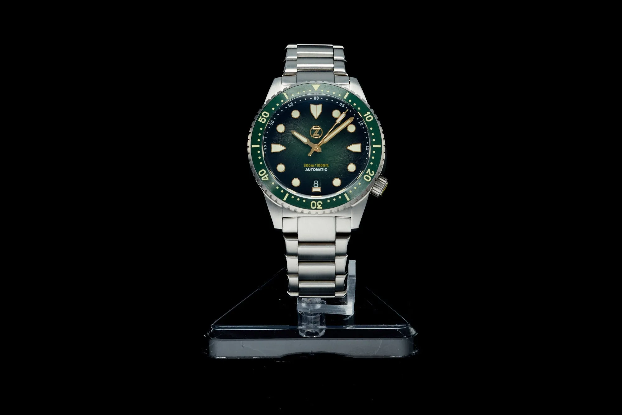 Mako V3 300m Ti 'Antique Green'