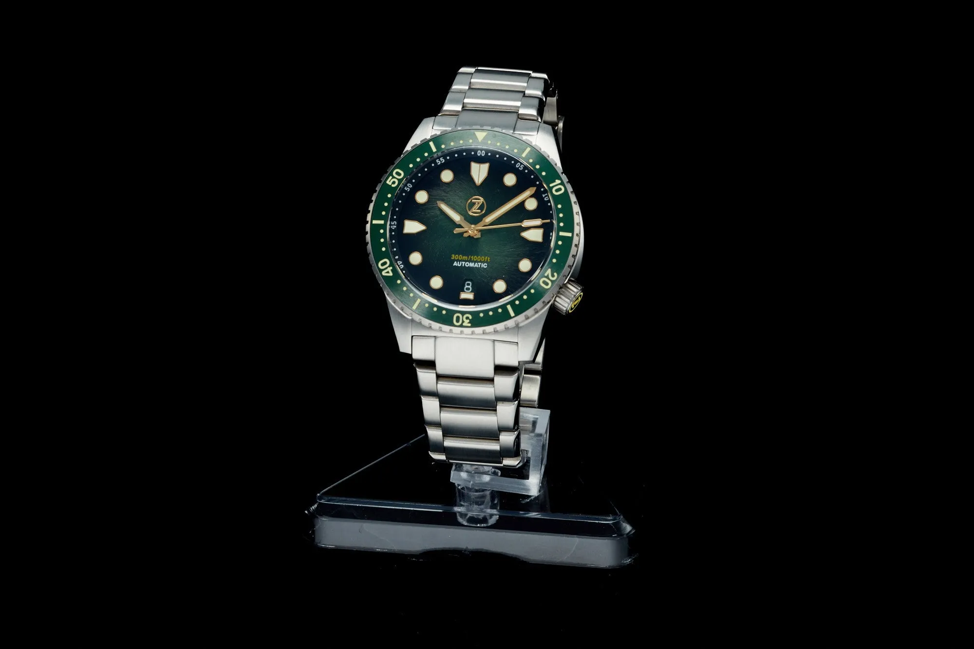 Mako V3 300m Ti 'Antique Green'