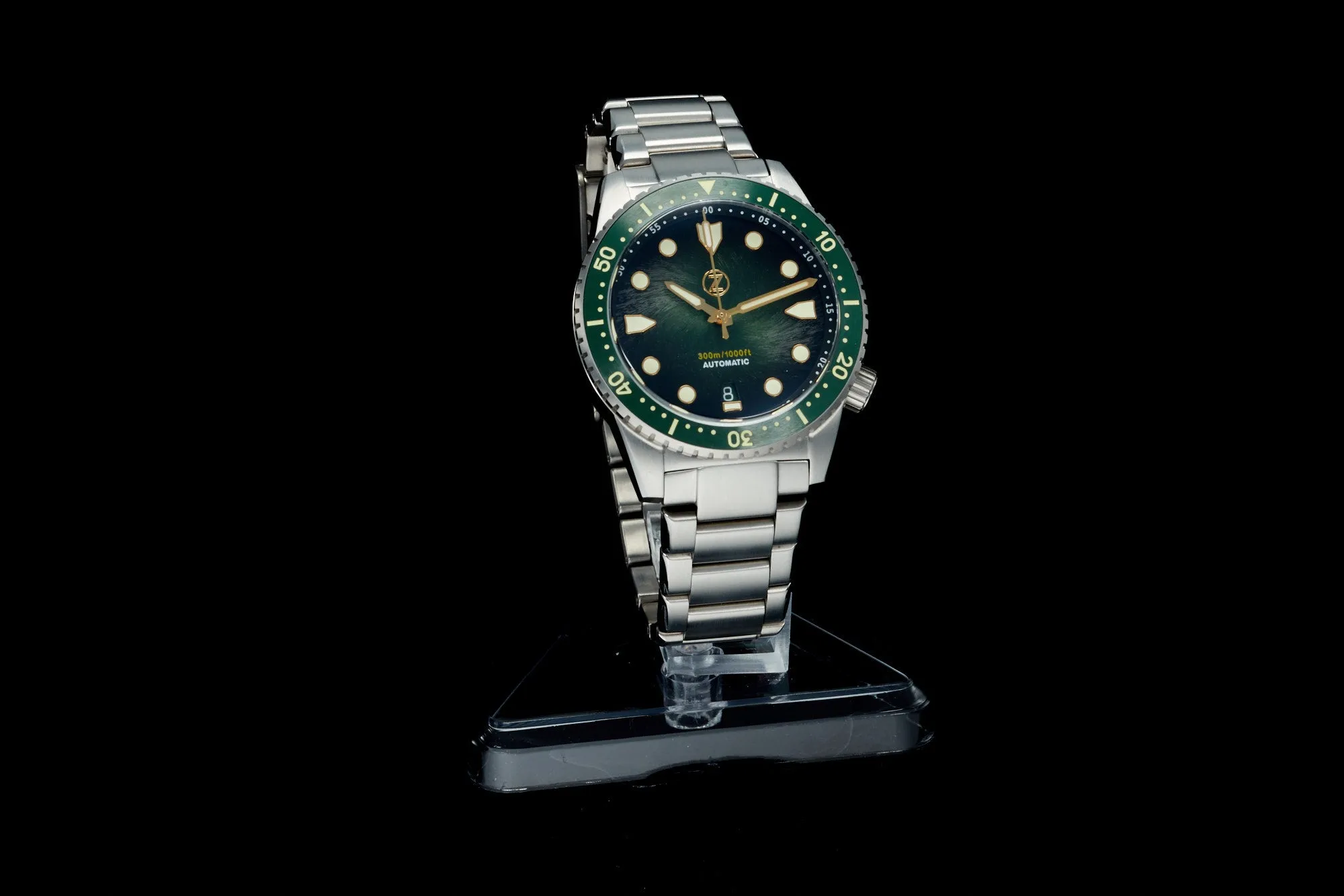 Mako V3 300m Ti 'Antique Green'