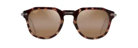 Maui Jim Alika Tortoise With Gold Frame - HCL Bronze Lens - Polarized Sunglasses