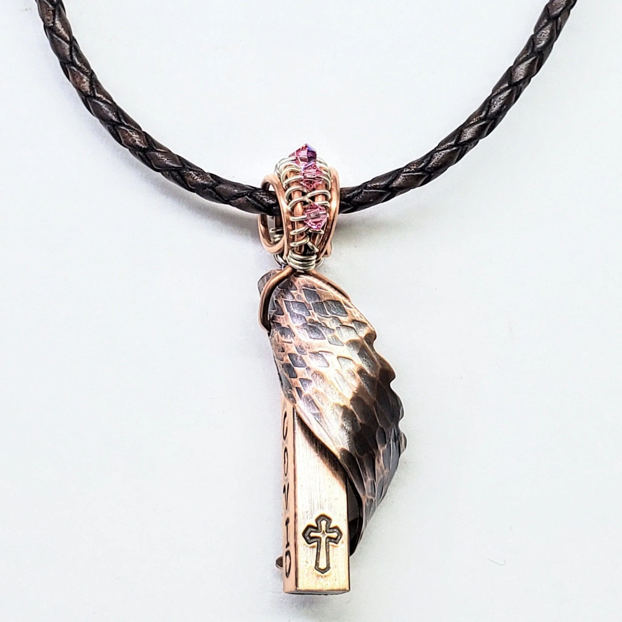 Memorial Birthstone Angelwing Necklace-Limited Special Edition 2020-2024