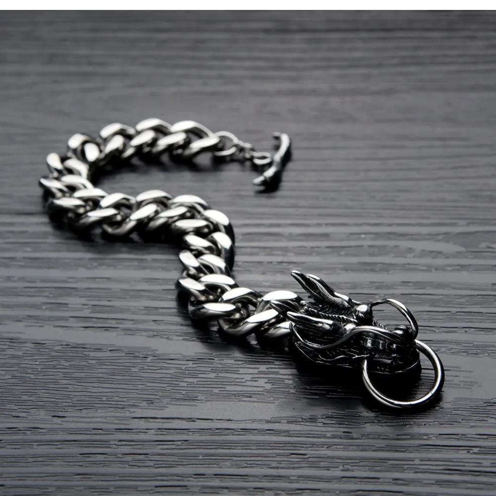 Men's Fashion Dragon Bracelet