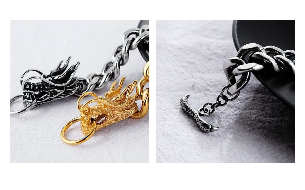 Men's Fashion Dragon Bracelet