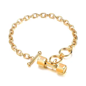 Men's Fashion Dumbbel Bracelet