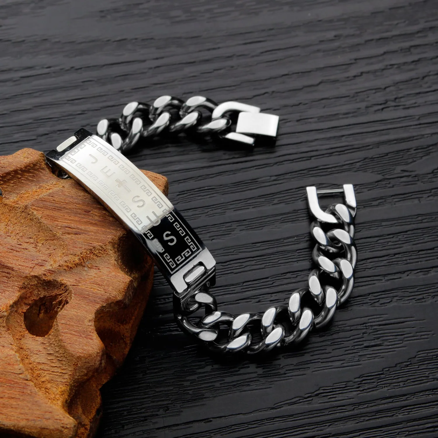 Men's Fashion Jesus Bracelet