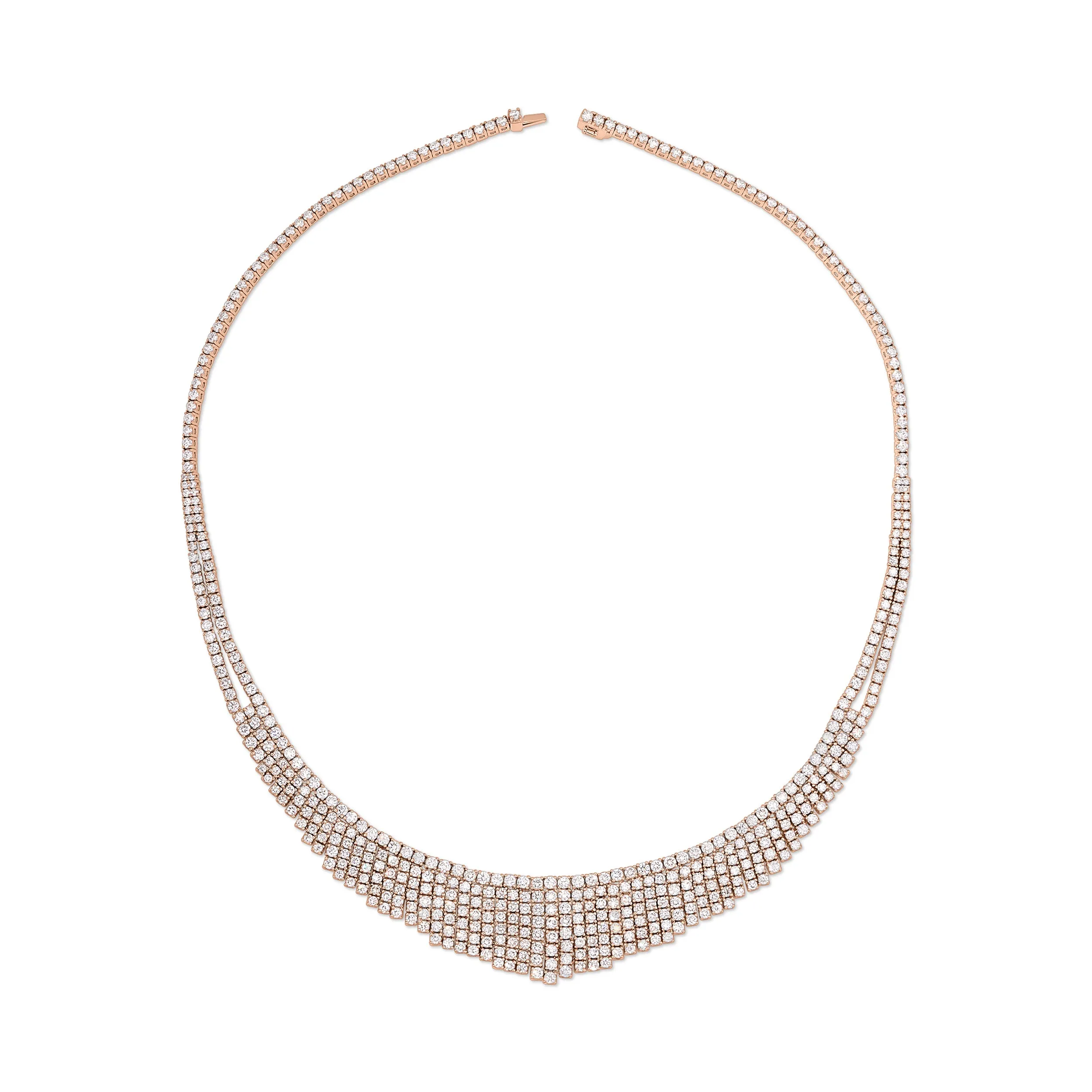 MESH DIAMOND SELENE NECKLACE