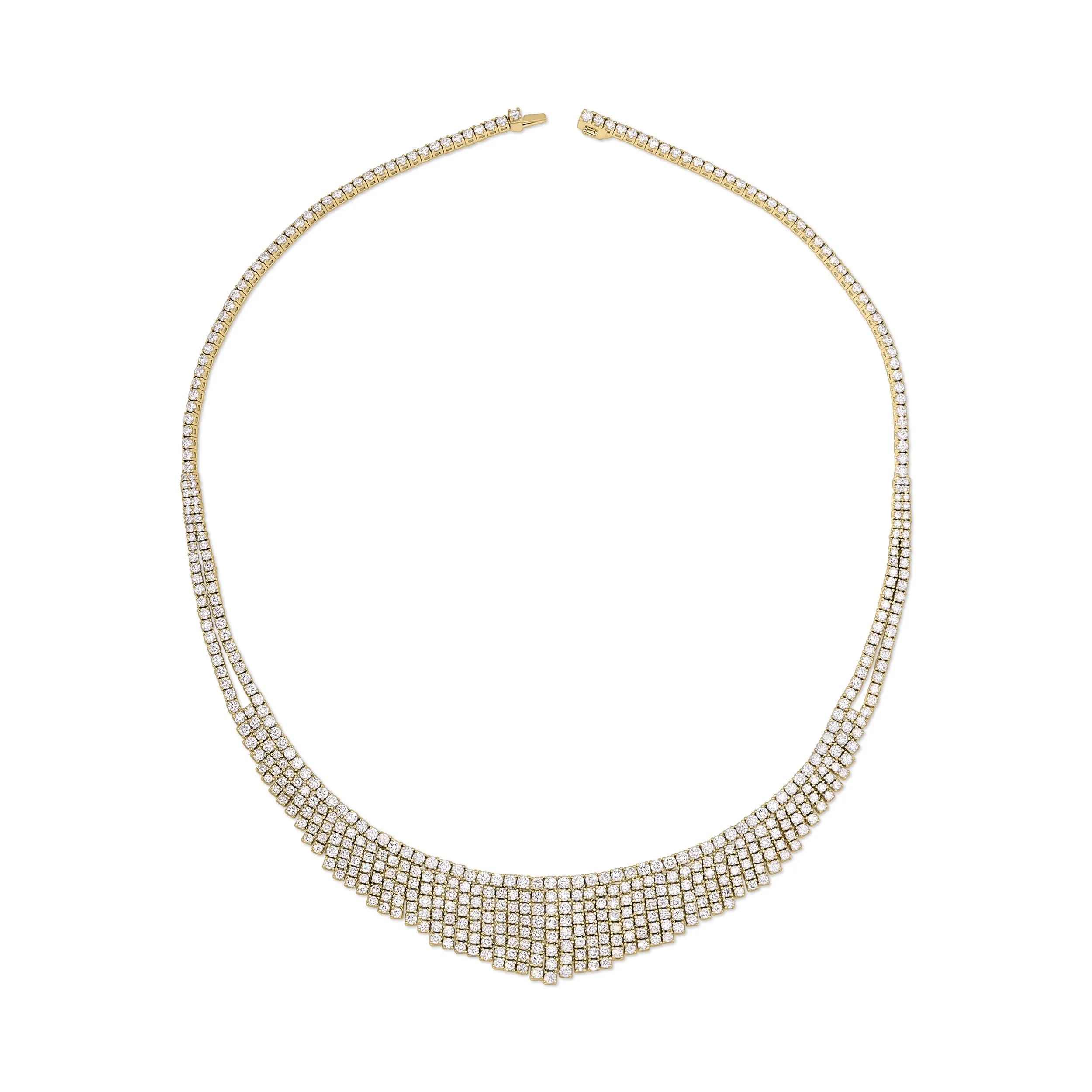 MESH DIAMOND SELENE NECKLACE