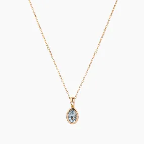 Mia Aquamarine Necklace