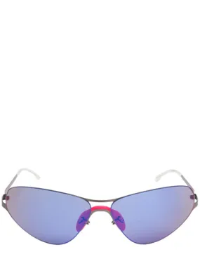 Mykita   032c Alpine metal sunglasses 