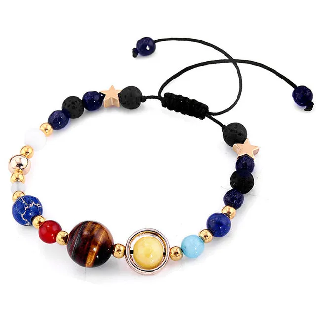 Natural Crystal Stone Beads Bracelet