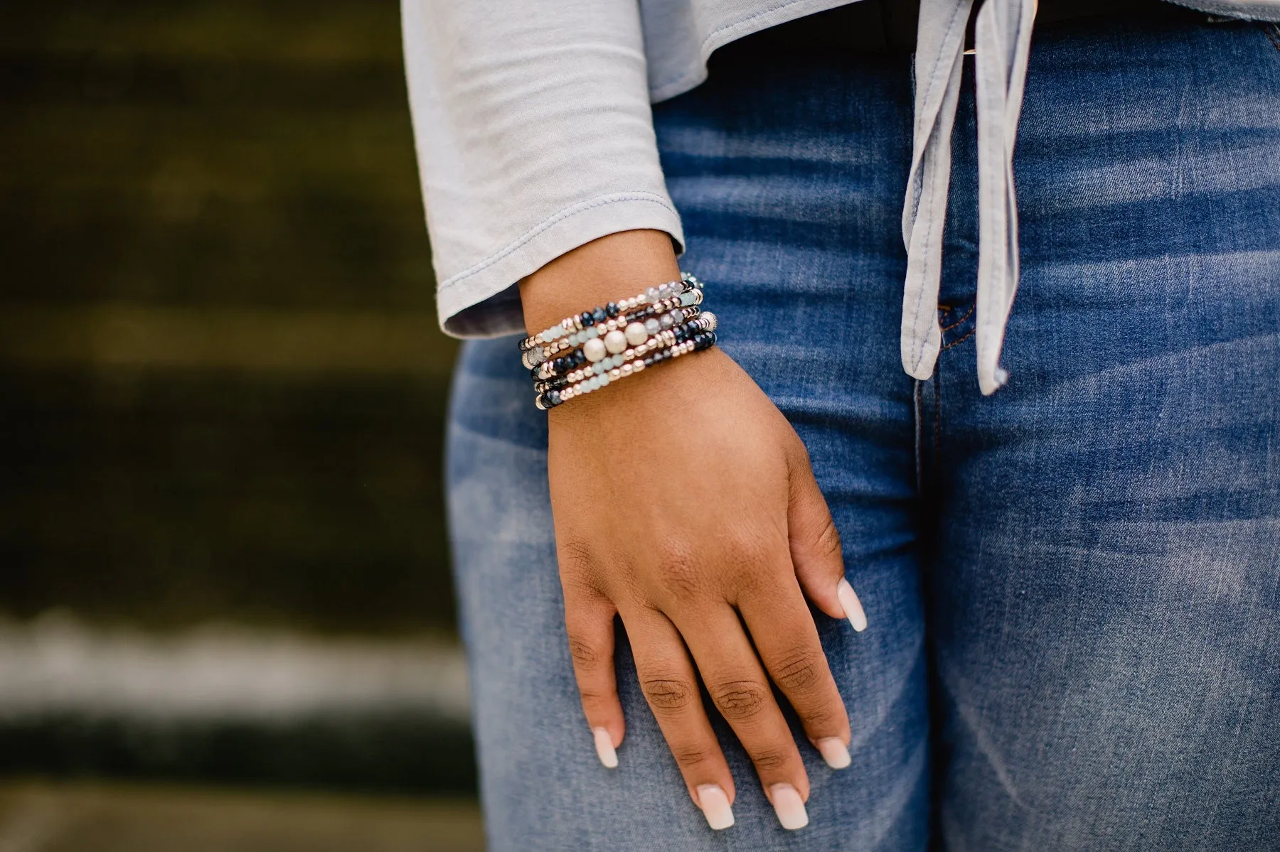 Night Sky Multi Wrap Bracelet