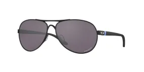 Oakley Mens Feedback Matte Black Frames - Prizm Gray Lens - Non-Polarized Sunglasses