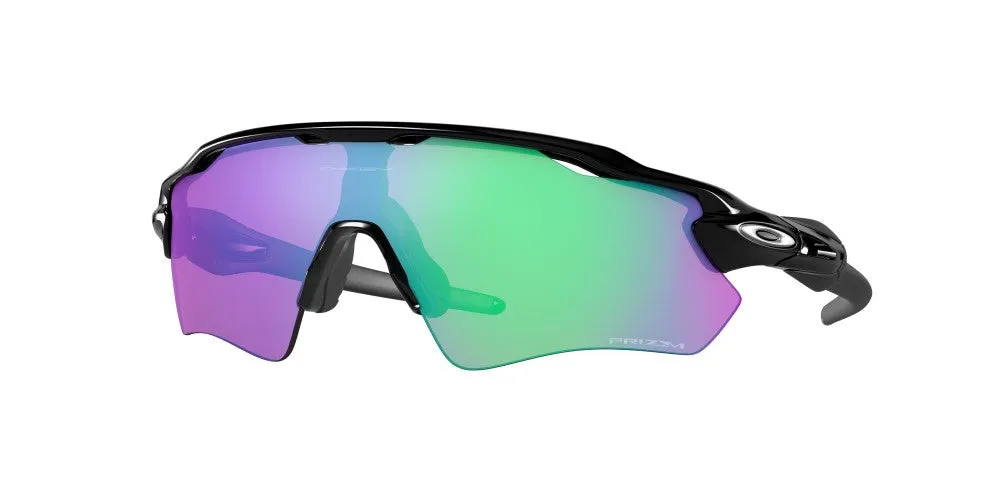 Oakley Mens Radar Ev Path Polished Black Frame - Prizm Gulf Lens - Non Polarized Sunglasses