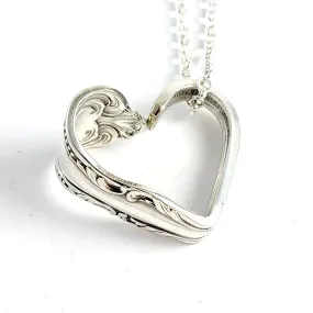 Oneida Chalice Floating Heart Spoon Necklace