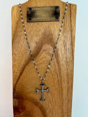 OOAK Cross Necklace